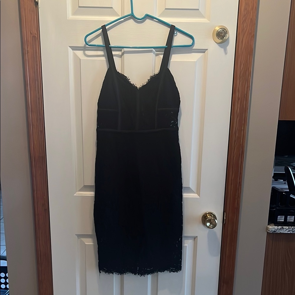 Express Black Lace Dress